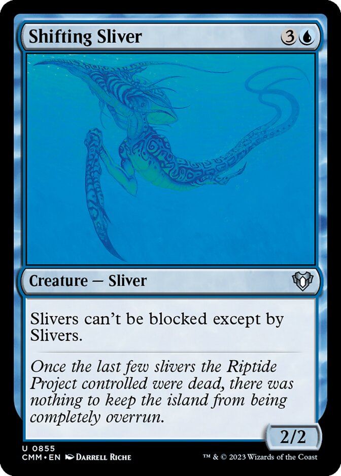 Shifting Sliver front