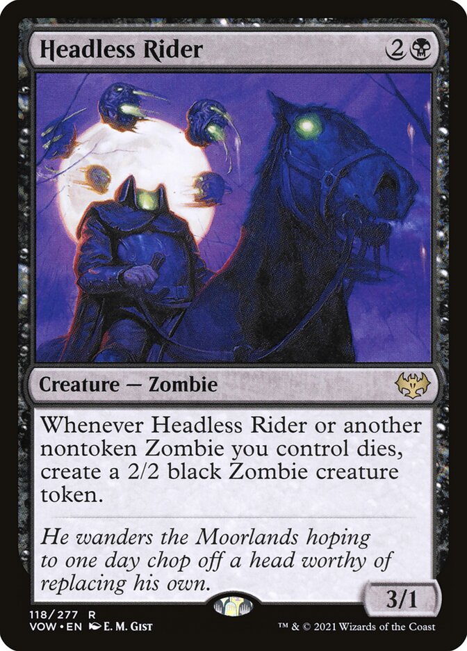 Headless Rider front