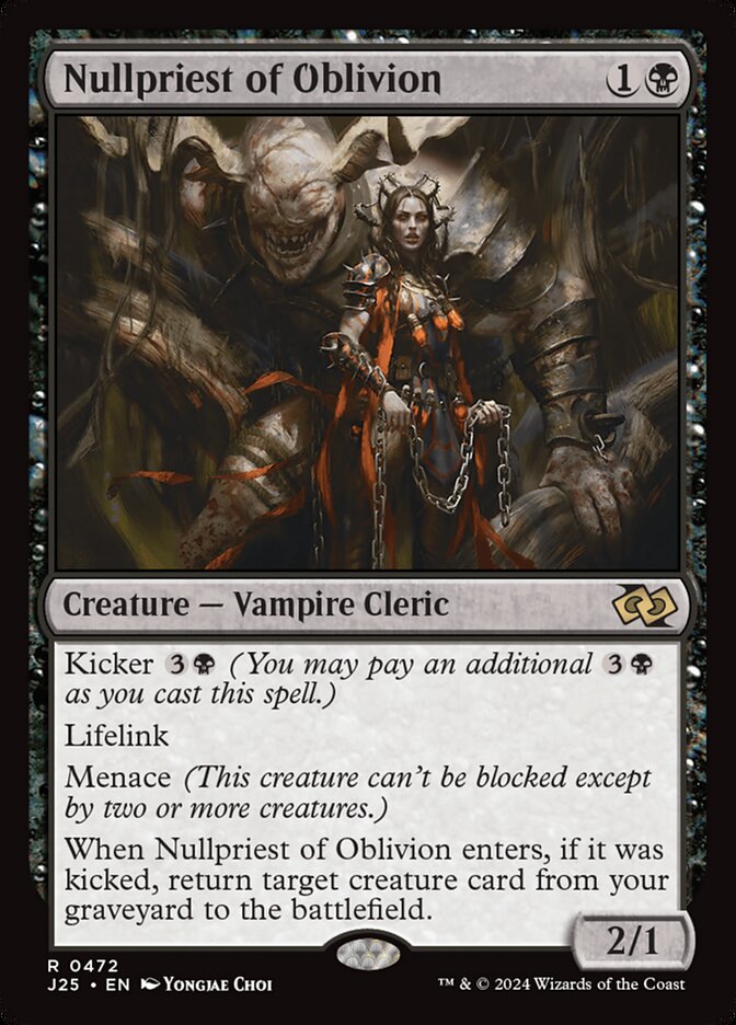 Nullpriest of Oblivion front