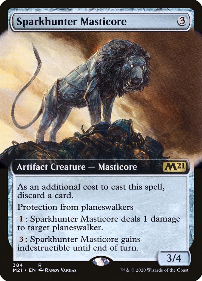 Sparkhunter Masticore front