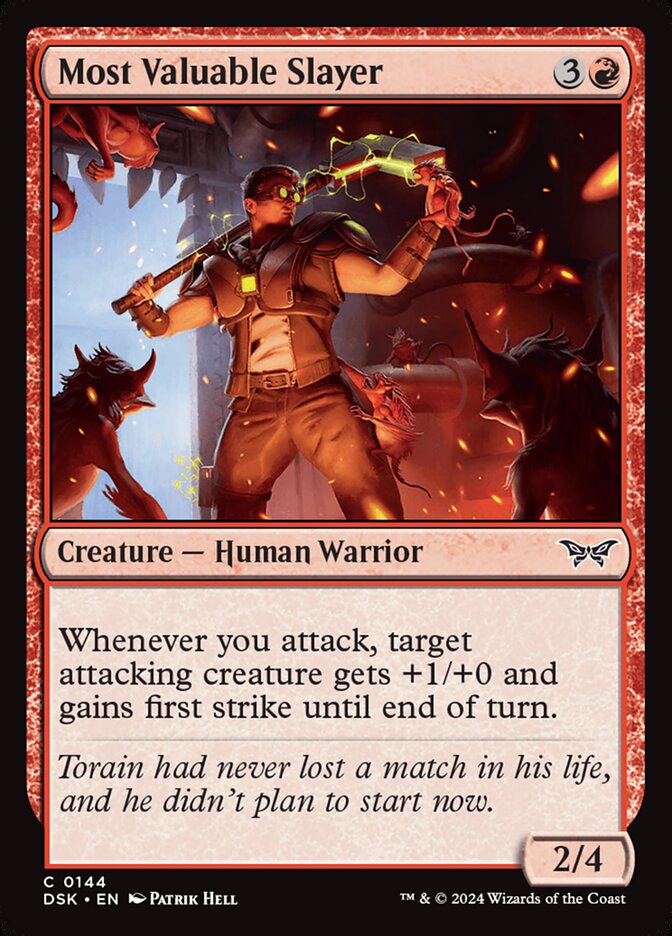 Most Valuable Slayer front