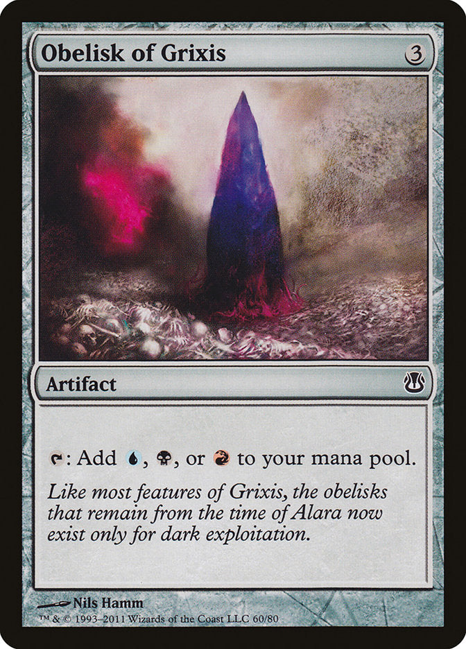 Obelisk of Grixis front