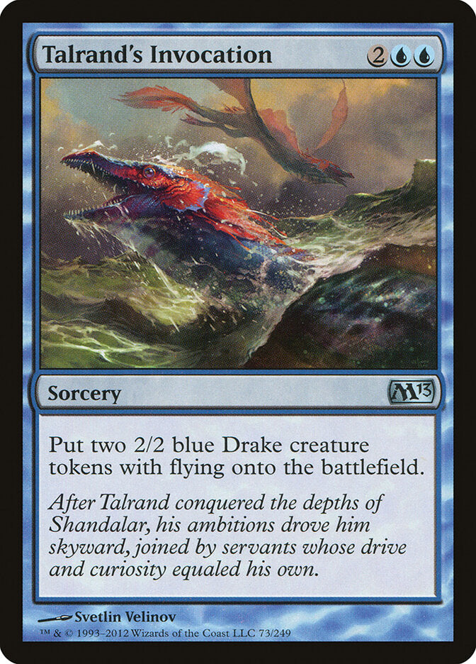 Talrand's Invocation front