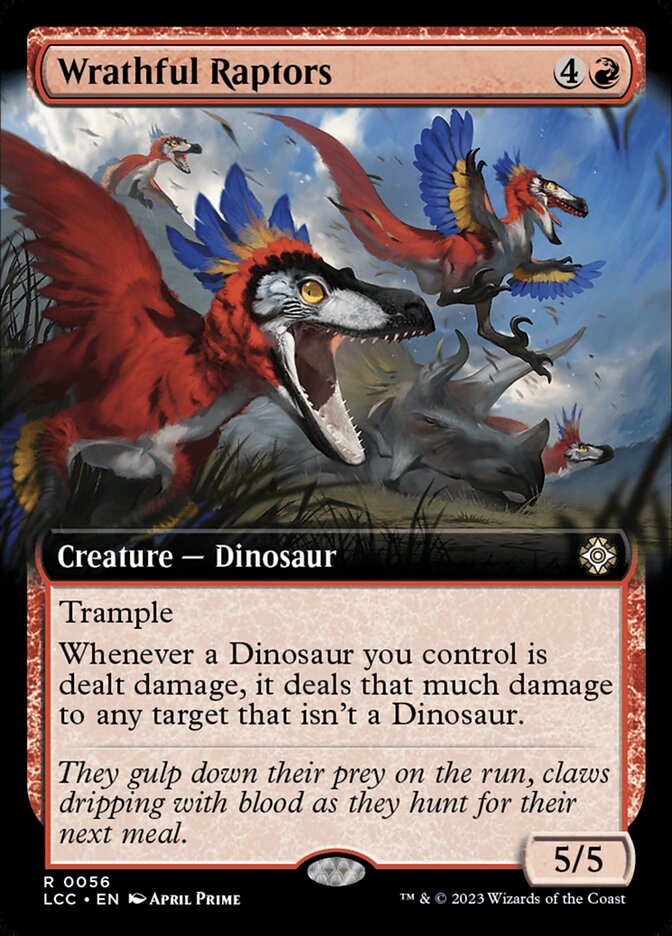 Wrathful Raptors front