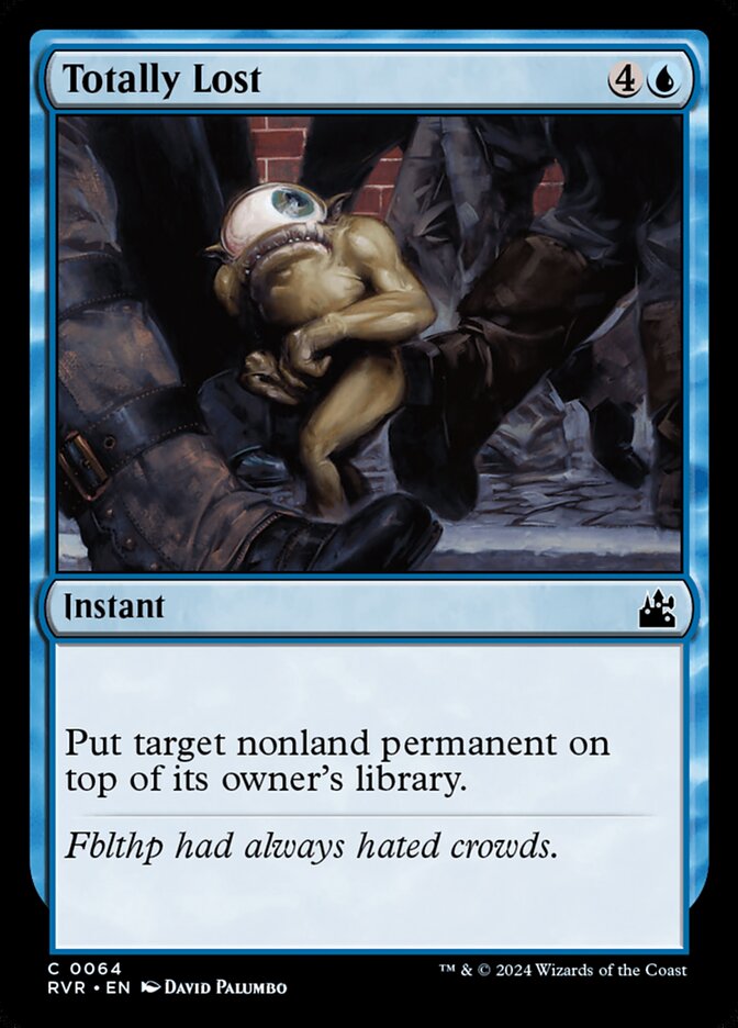 Totally Lost front