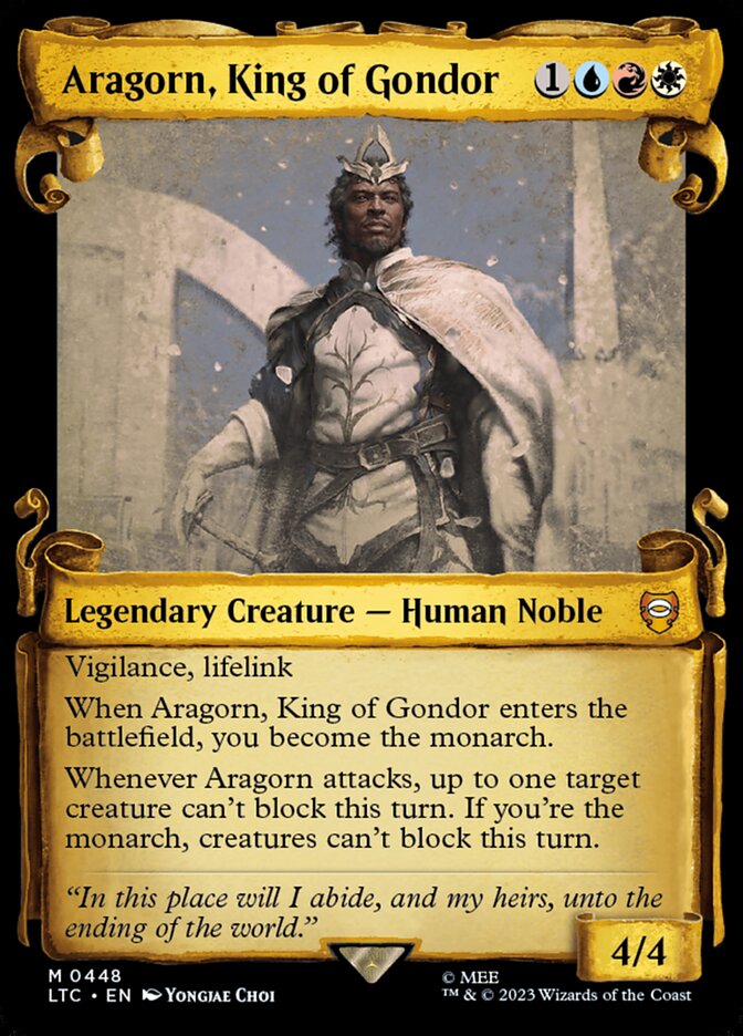 Aragorn, King of Gondor front