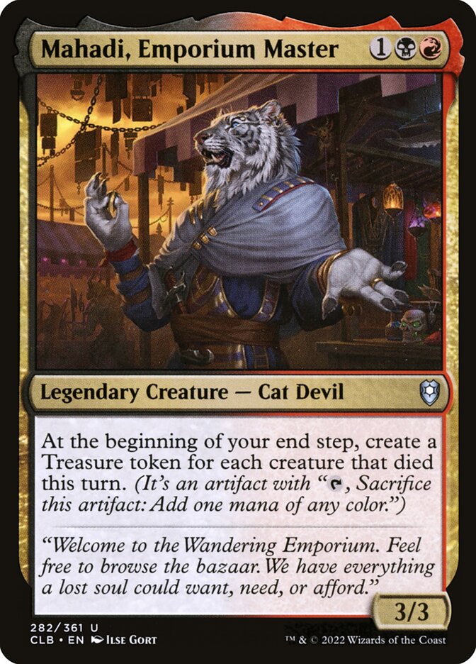 Mahadi, Emporium Master front
