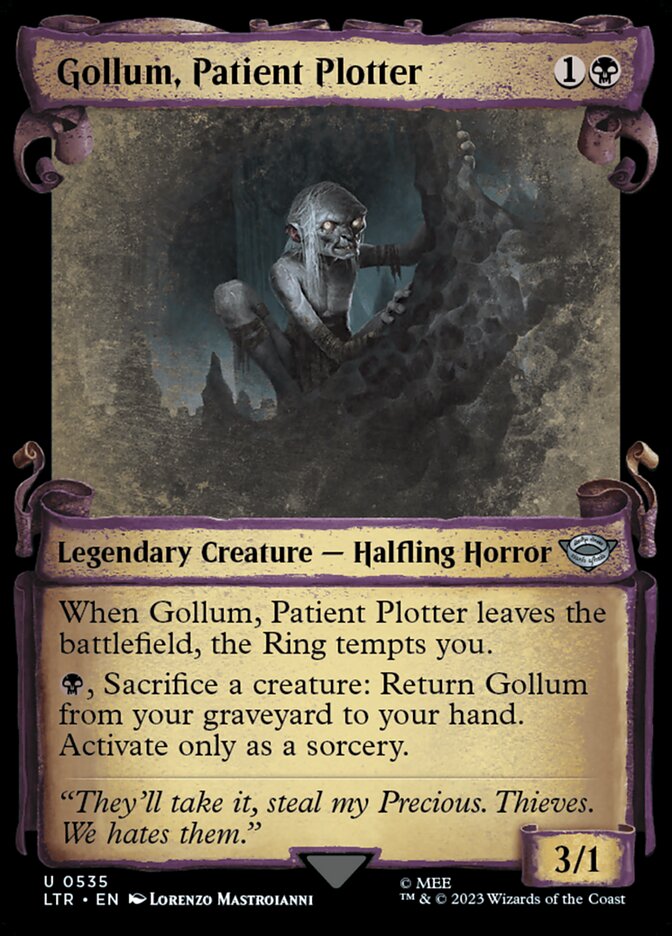 Gollum, Patient Plotter front