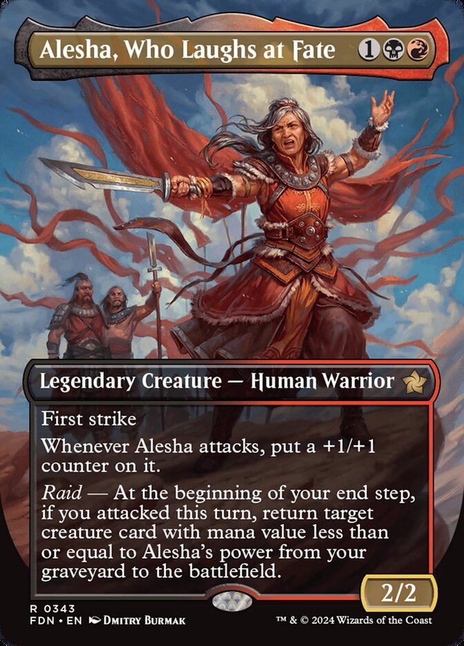 Alesha, Who Laughs at Fate front