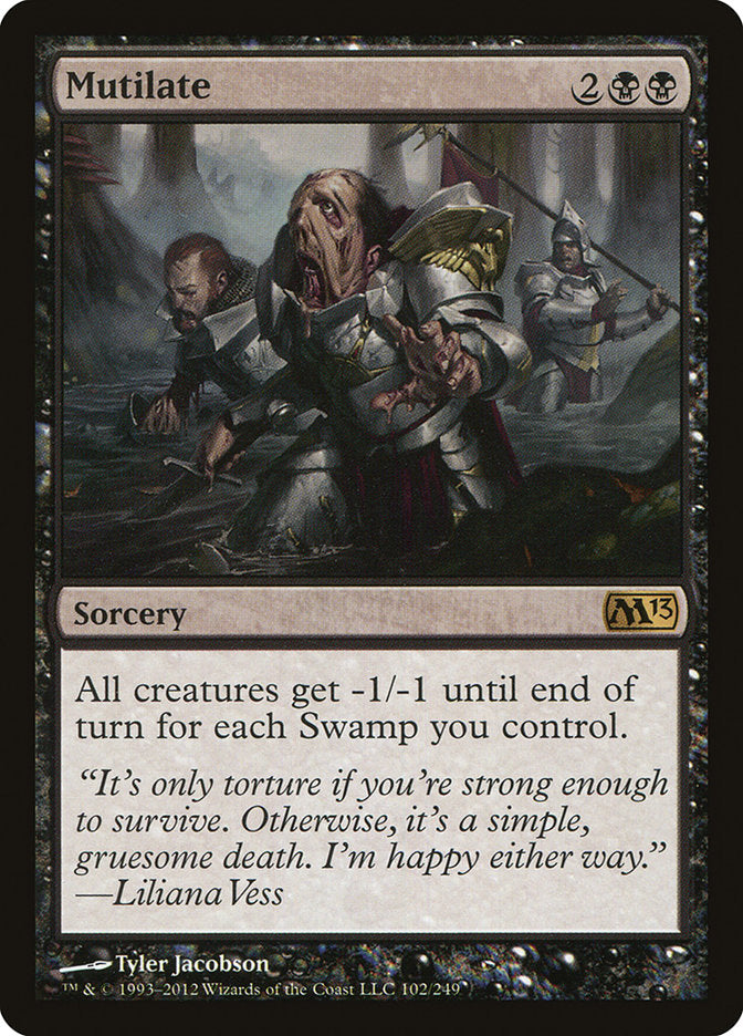 Mutilate front