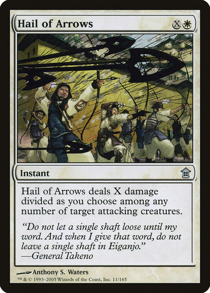 Hail of Arrows front