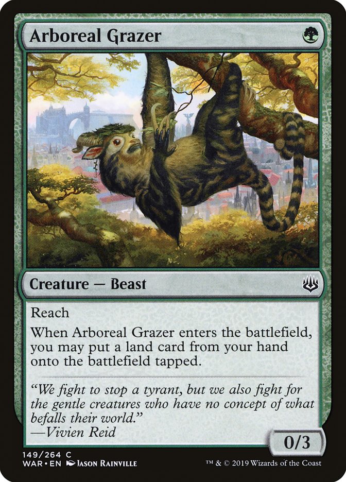 Arboreal Grazer front