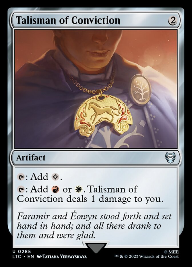Talisman of Conviction front