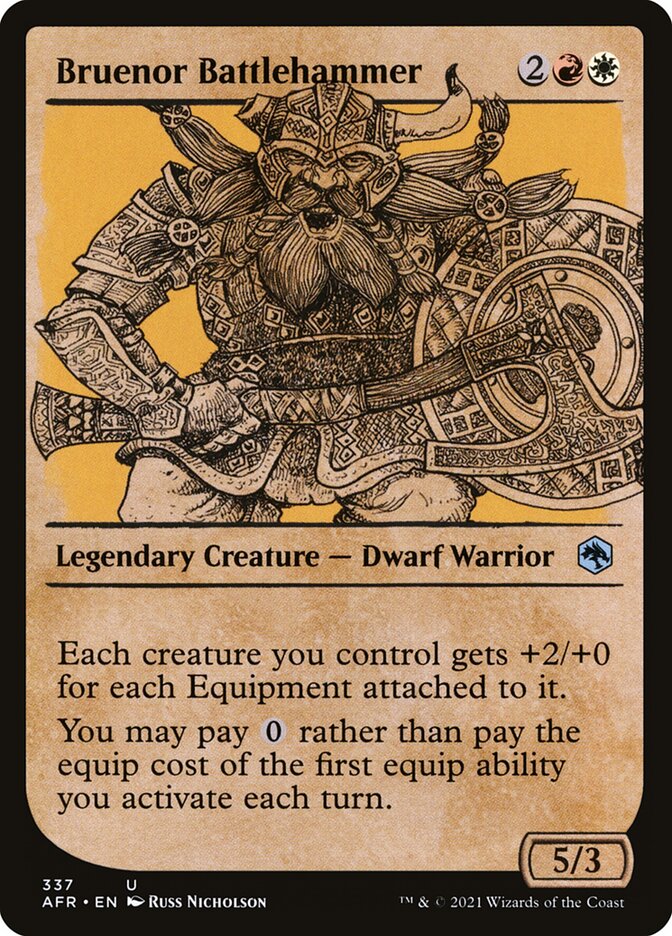 Bruenor Battlehammer front