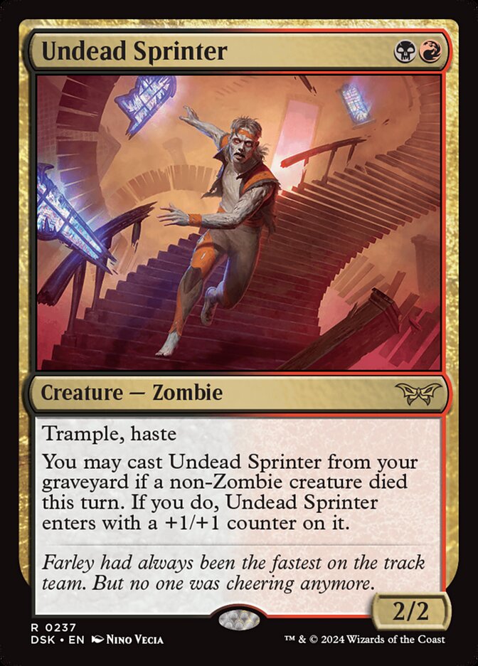 Undead Sprinter front