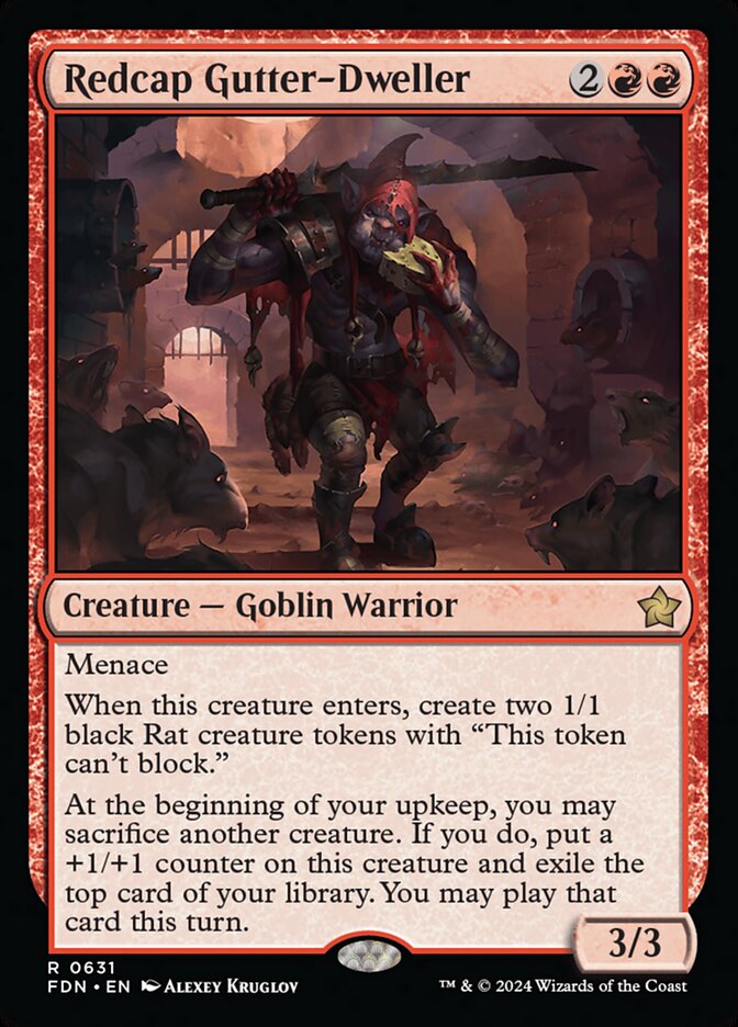 Redcap Gutter-Dweller front