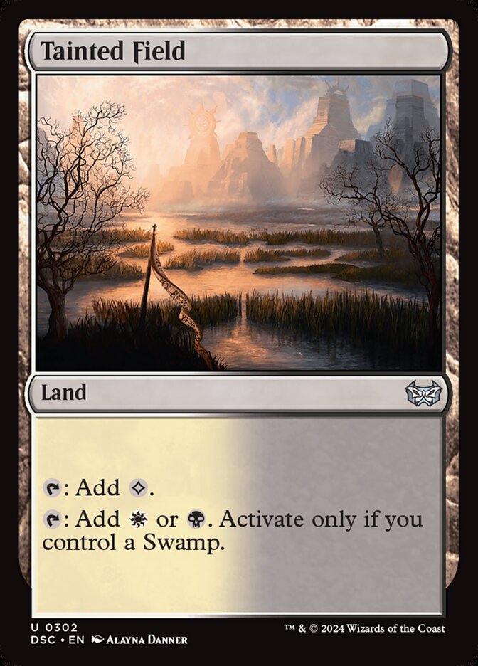 Tainted Field front