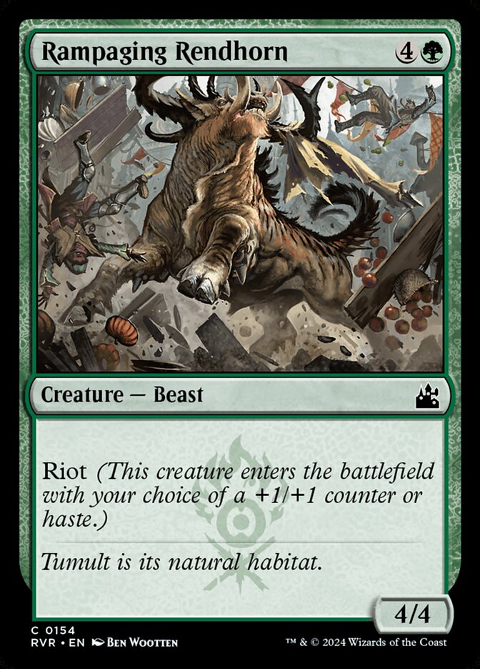 Rampaging Rendhorn front