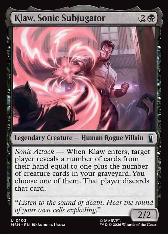 Klaw, Sonic Subjugator