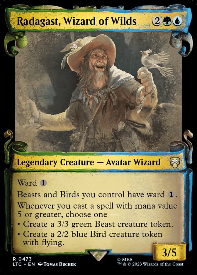 Radagast, Wizard of Wilds front