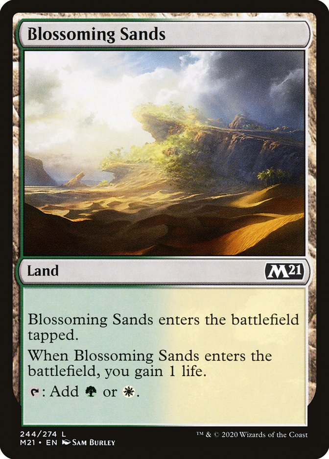 Blossoming Sands front