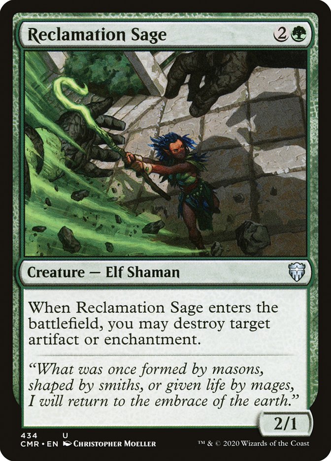 Reclamation Sage front