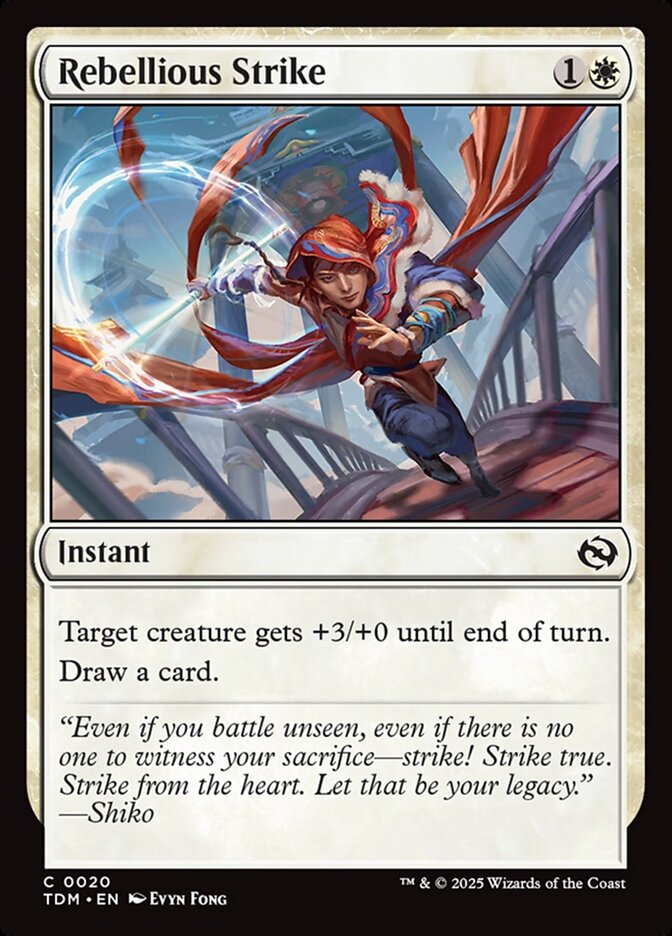 Rebellious Strike front