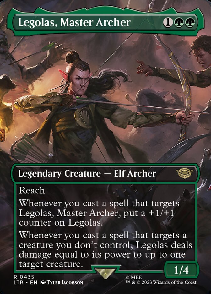 Legolas, Master Archer front