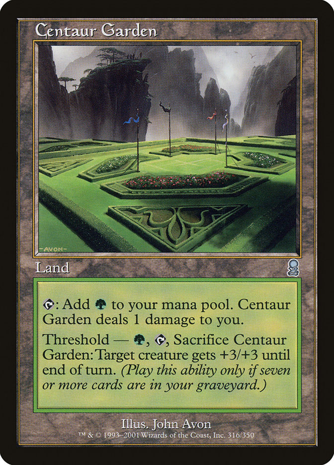 Centaur Garden front