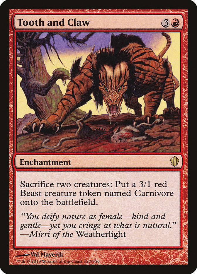 Tooth and Claw front