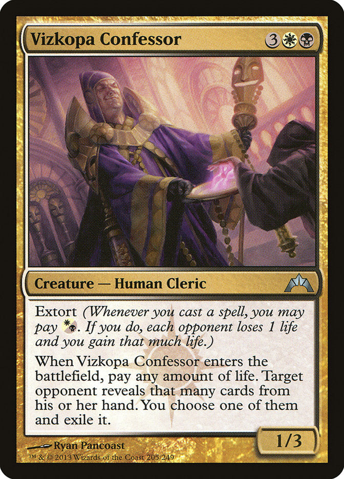 Vizkopa Confessor front