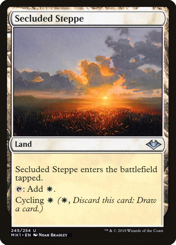 Secluded Steppe front