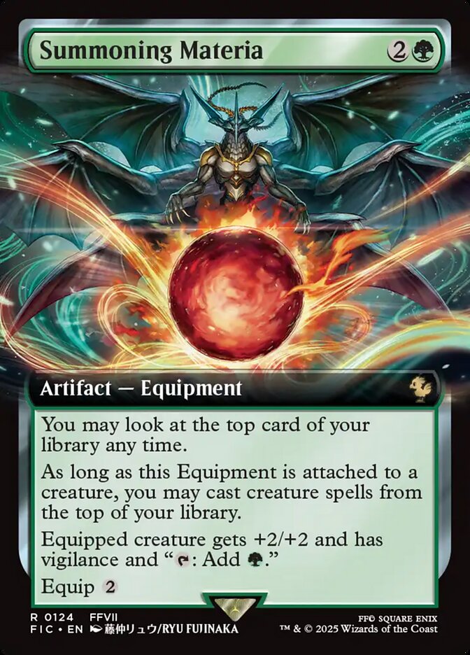 Summoning Materia front