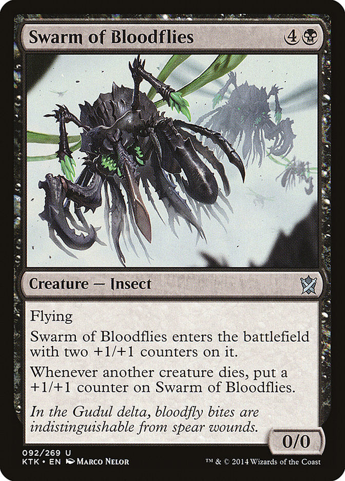 Swarm of Bloodflies front