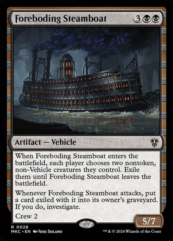 Foreboding Steamboat front