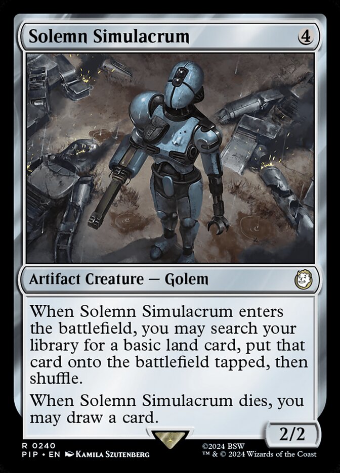 Solemn Simulacrum front