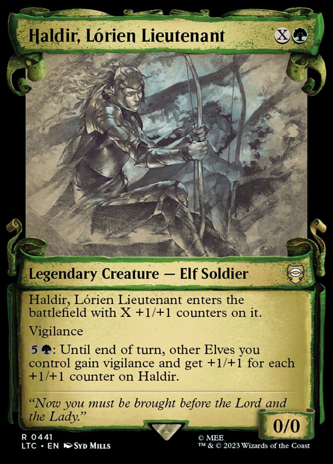 Haldir, Lórien Lieutenant front