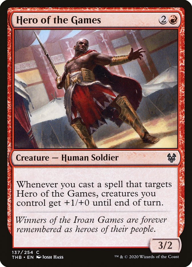 Hero of the Games front