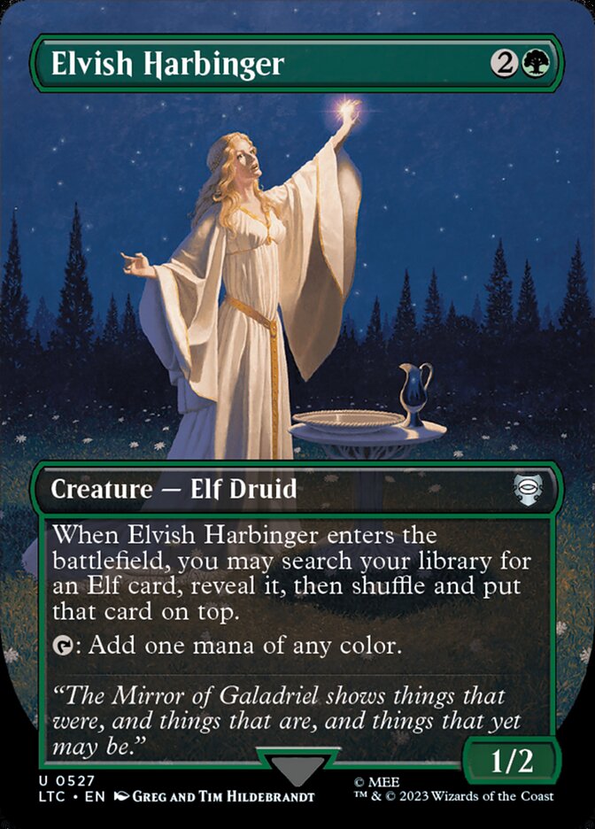 Elvish Harbinger front
