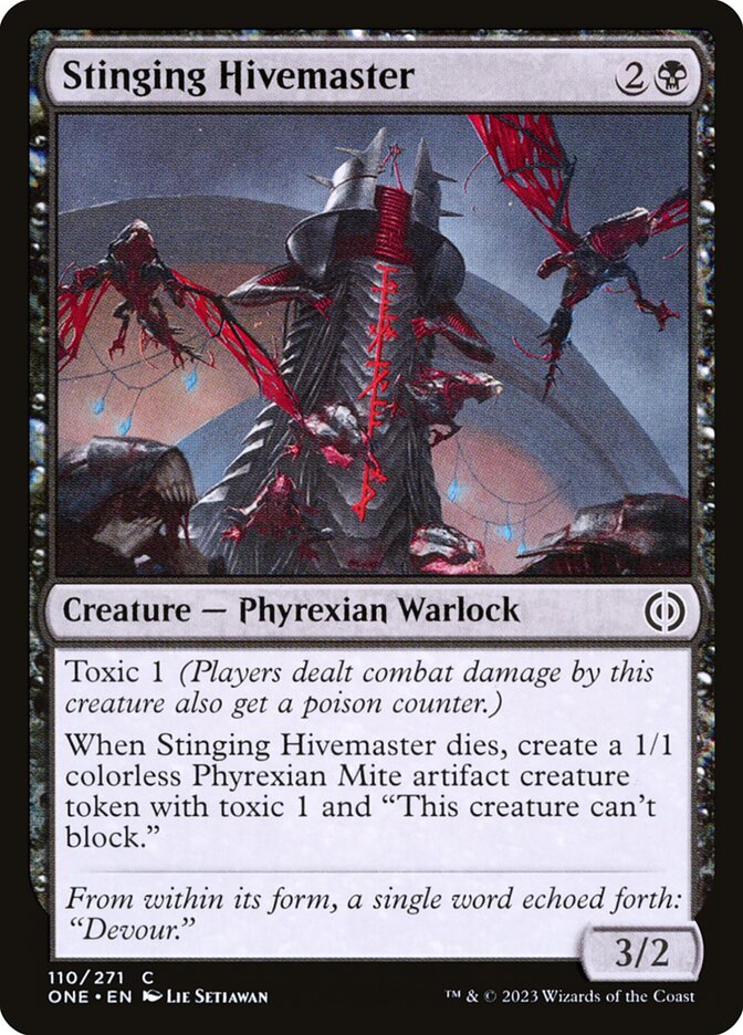 Stinging Hivemaster front