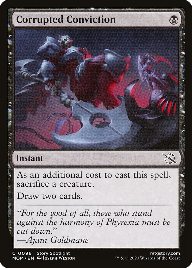 Corrupted Conviction front