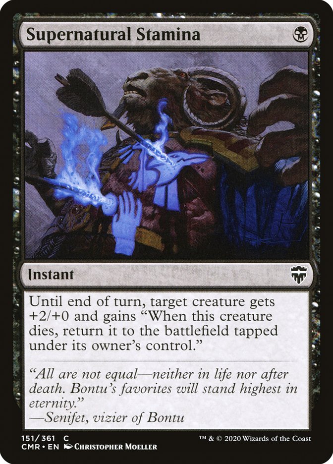 Supernatural Stamina front