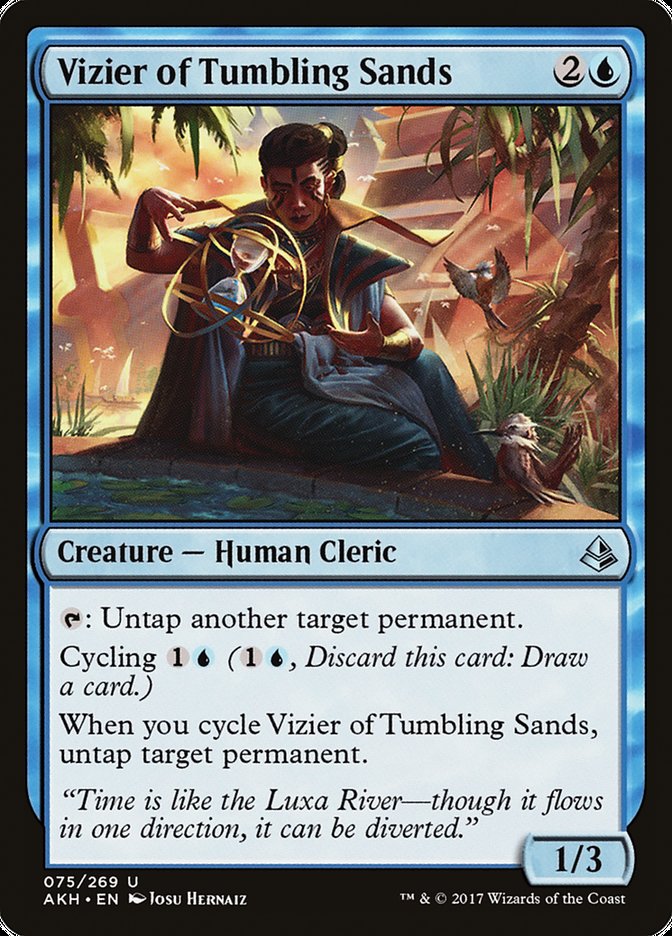 Vizier of Tumbling Sands front