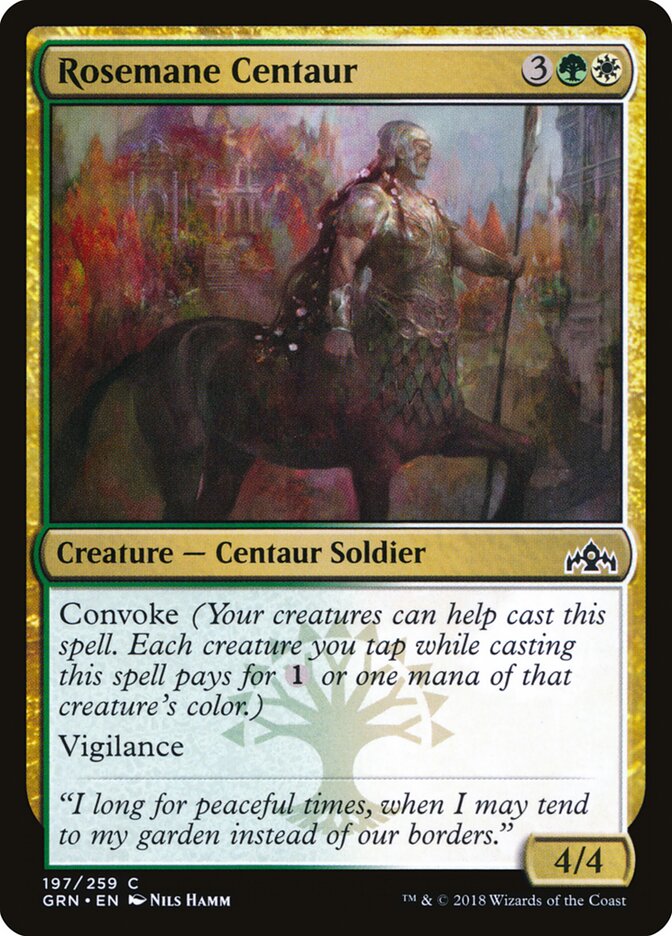 Rosemane Centaur front