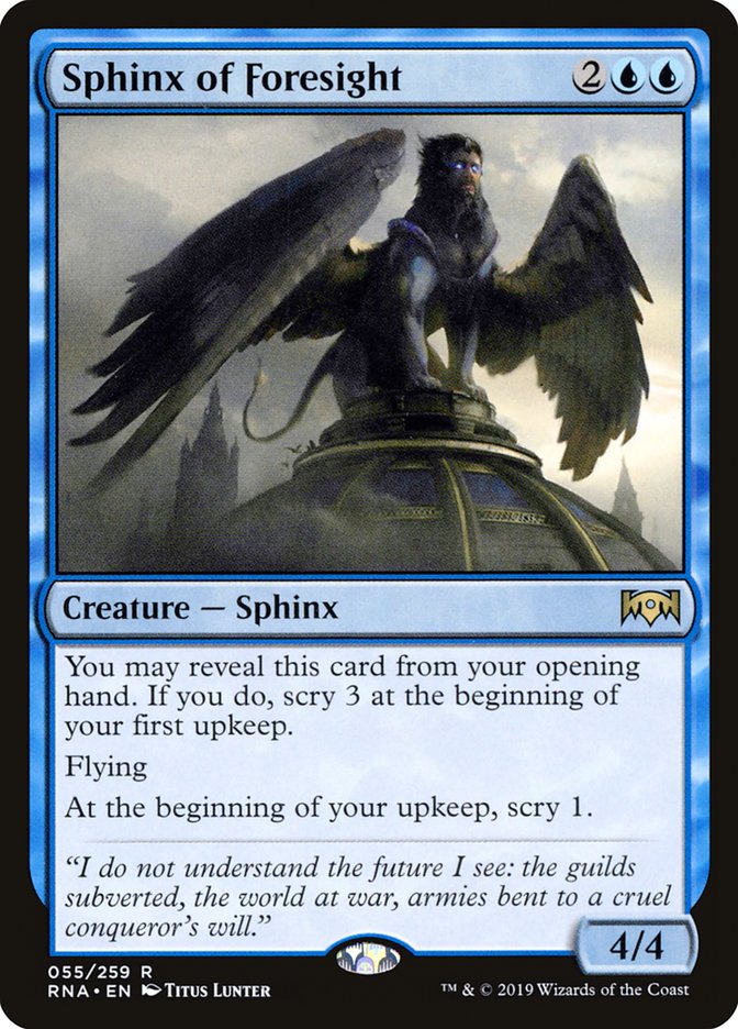 Sphinx of Foresight front