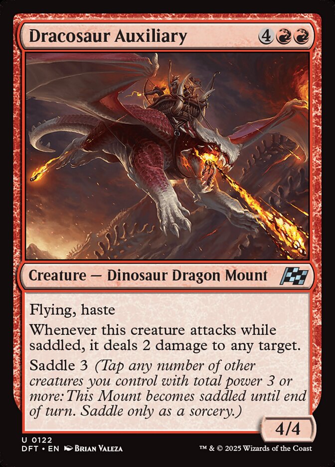 Dracosaur Auxiliary front