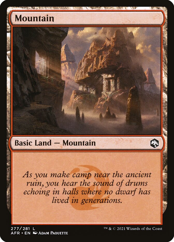 Mountain front