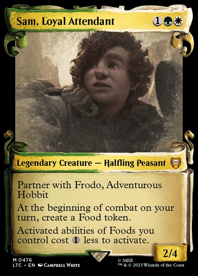 Sam, Loyal Attendant front