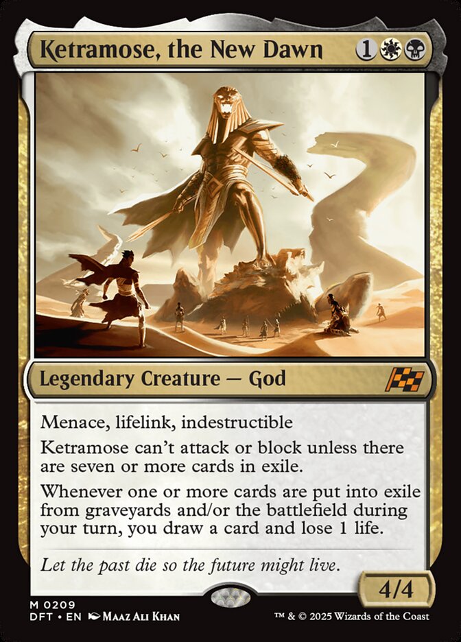 Ketramose, the New Dawn front