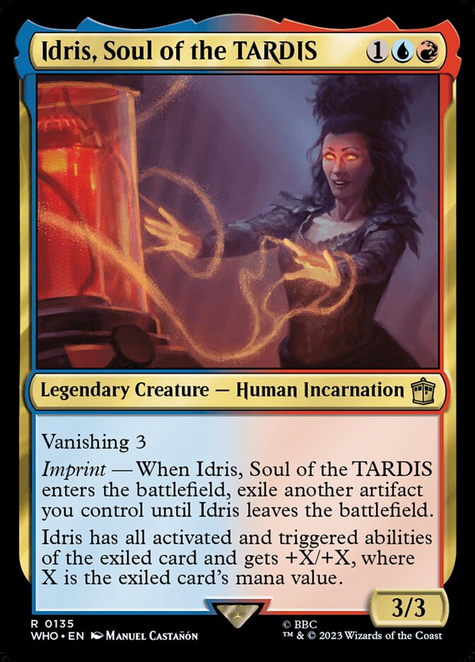 Idris, Soul of the TARDIS front